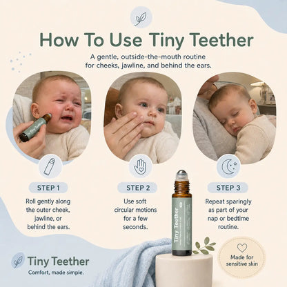 Tiny Teether: Teething Roller