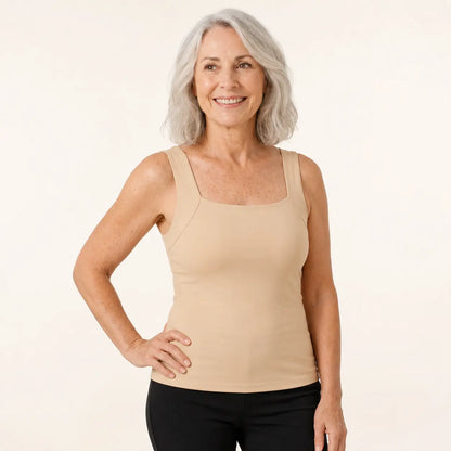 Bluvea Built-In Bra Comfort Shaper Tank
