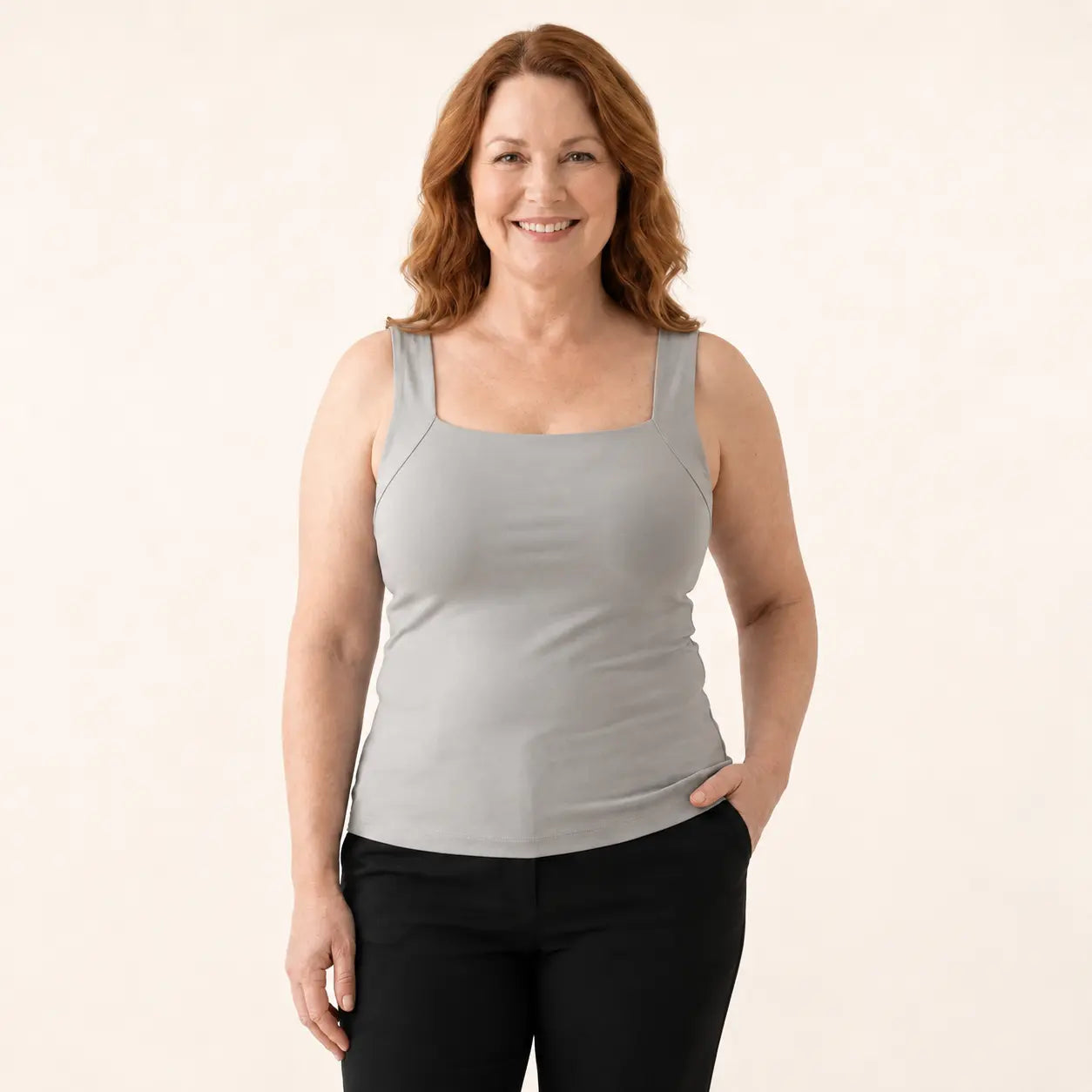 Bluvea Built-In Bra Comfort Shaper Tank