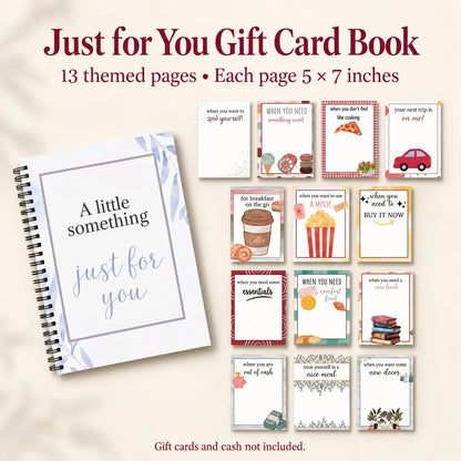 Bluvea™ Christmas Gift Card Book