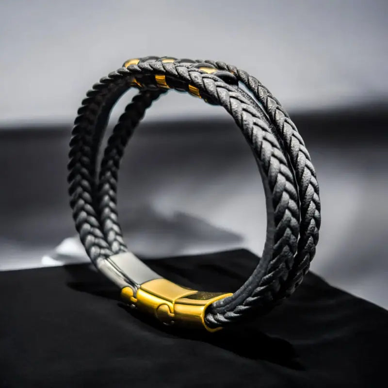 To My Son – Always With You – Braided Bracelet Set