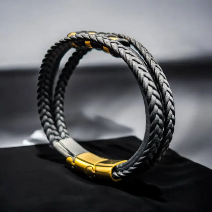 To My Son – Always With You – Braided Bracelet Set