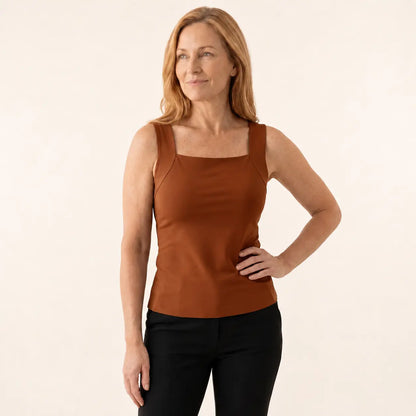 Bluvea Built-In Bra Comfort Shaper Tank