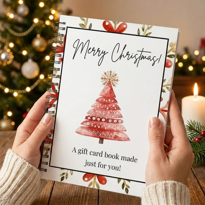 Bluvea™ Christmas Gift Card Book
