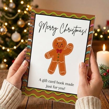 Bluvea™ Christmas Gift Card Book